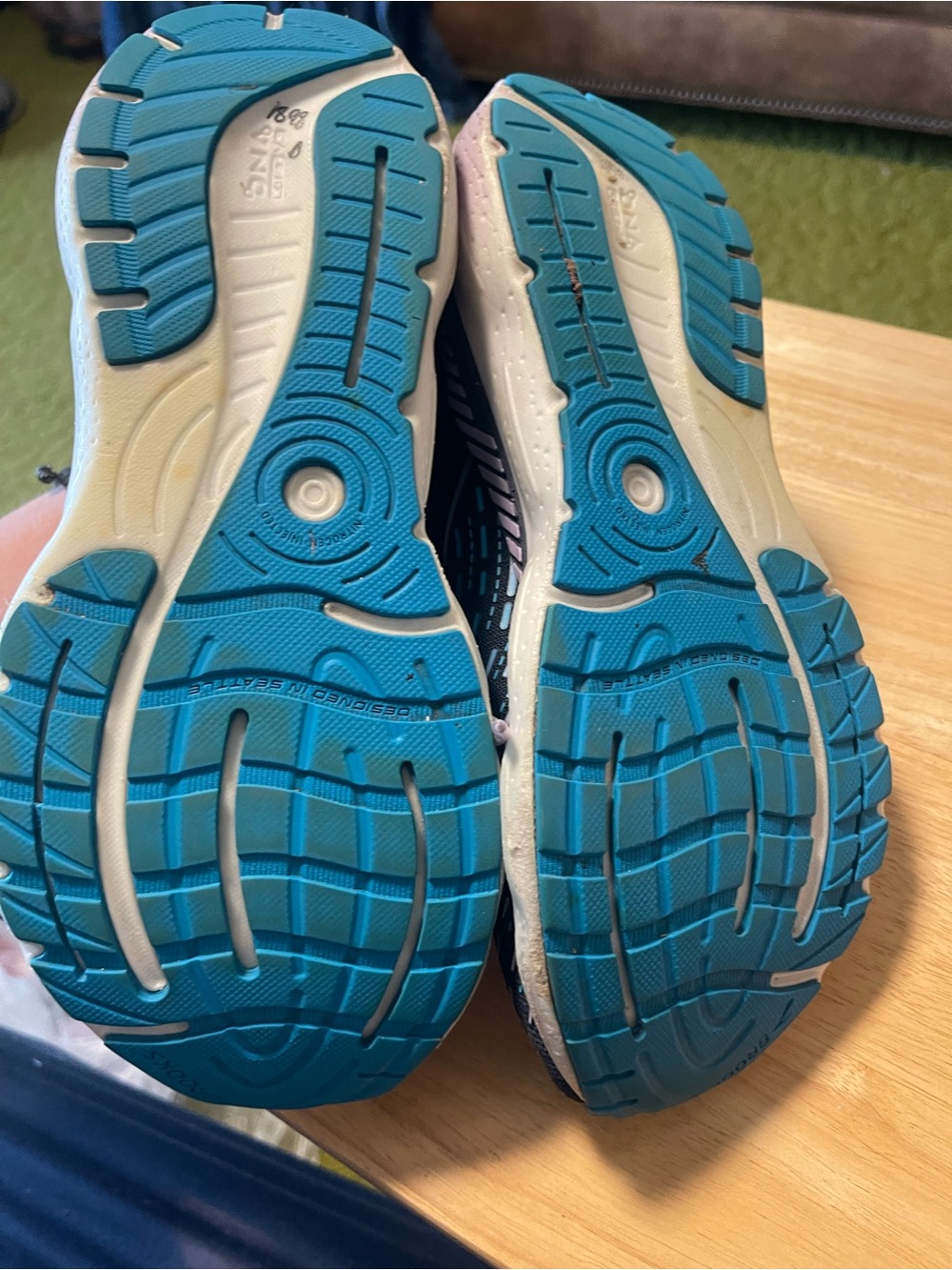 Brooks Glycerin GTS 20 Peacoat Woman’s 8.5 Blue/purple - Picture 4 of 9
